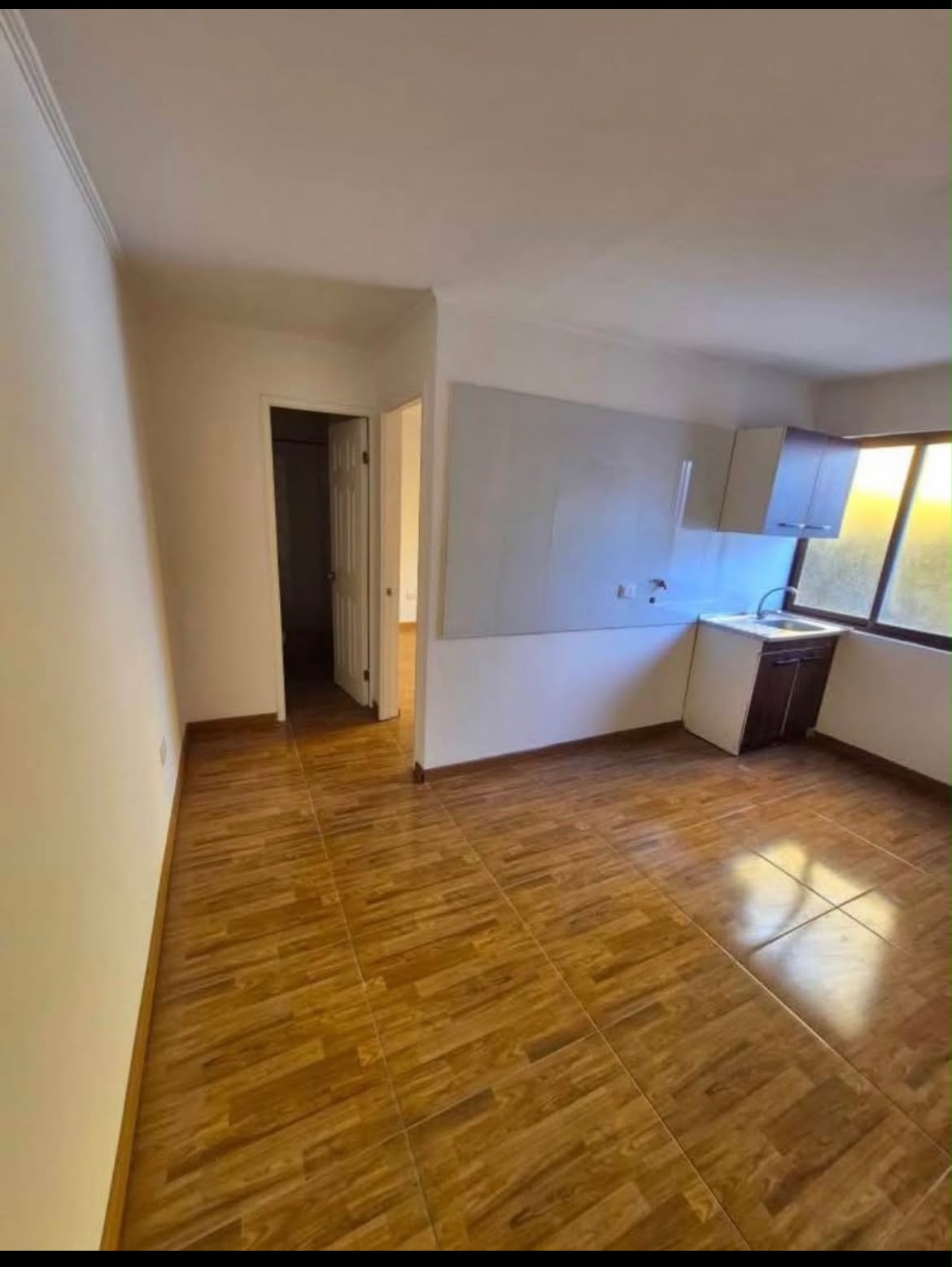 Departamento moderno primer piso con jardín en Renca